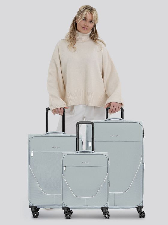 Stratic taska 4-hjuls kuffertsæt 3 stk. med stretchfold