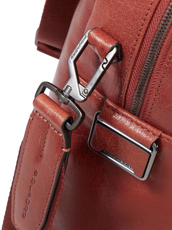 Piquadro Solm Dokumenttaske Læder 42 cm Laptoprum