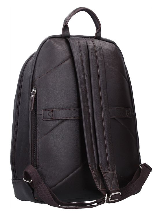 Jump Uppsala-rygsæk i læder med 42 cm rum til bærbar computer