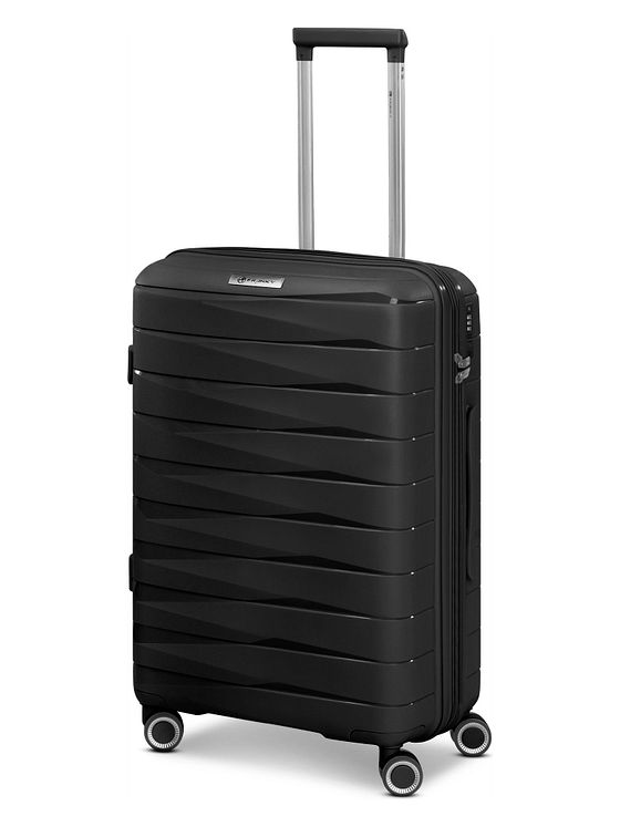 Franky London 4 hjul Kuffert 3-delt med strækfold