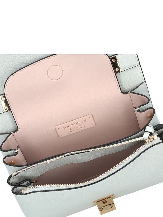 Coccinelle Arlettis skuldertaske i læder 23 cm