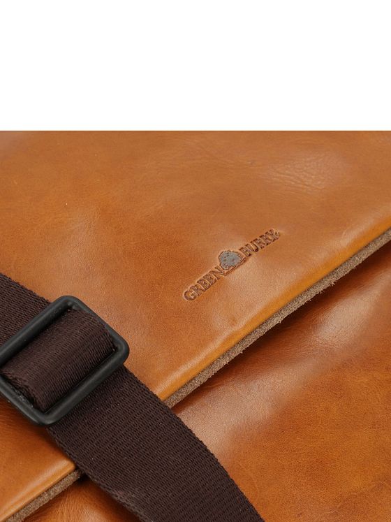 Greenburry Newport Messenger-taske Læder 35 cm