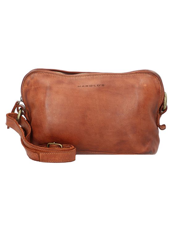 Harold's Submarine skuldertaske i læder 26 cm