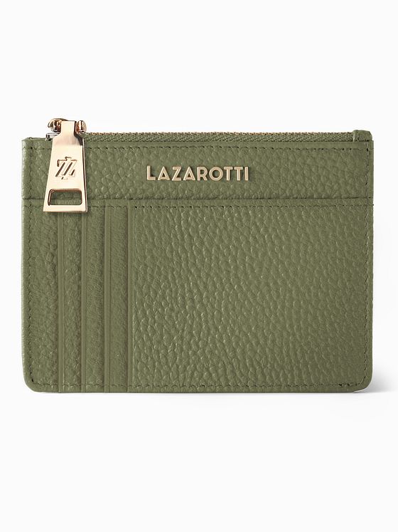 Lazarotti Bologna lædernøgleholder Kortholder i læder 11,5 cm med rum til luftmærker