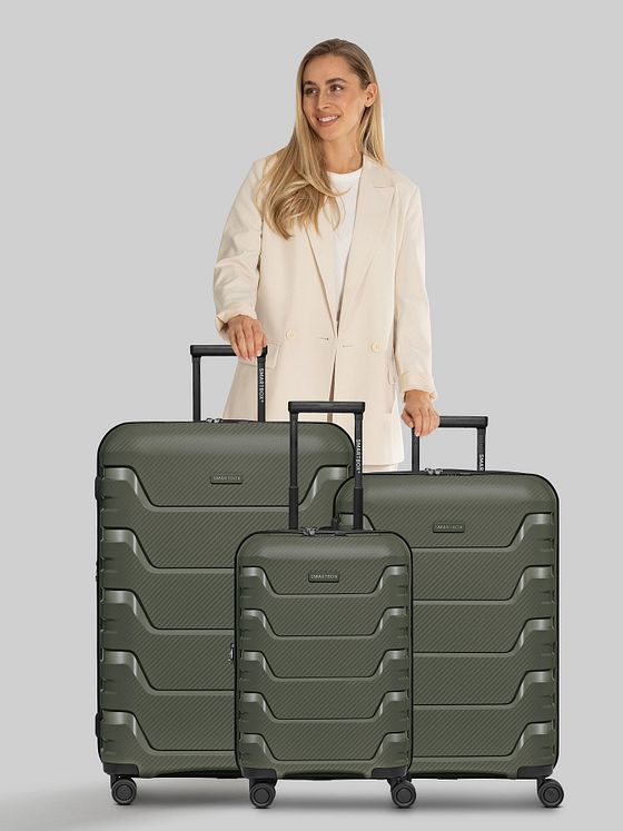 Smartbox Edition 01 4 hjul Kuffert 3-delt med strækfold Smartbox Edition 01 4 hjul Kuffert 3-delt med strækfold