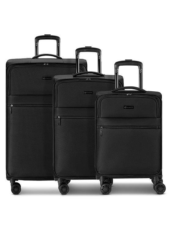 bugatti Valencia Soft 4 hjul Kuffert 3-delt med strækfold