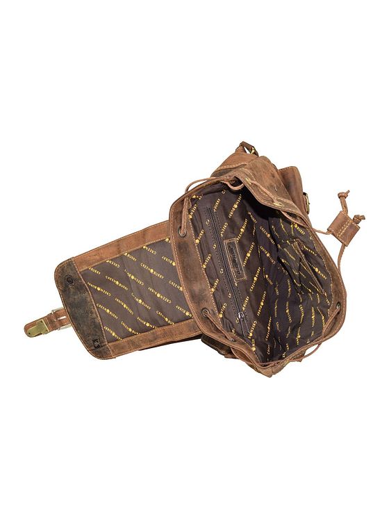 Greenburry Vintage City-rygsæk i læder 35 cm