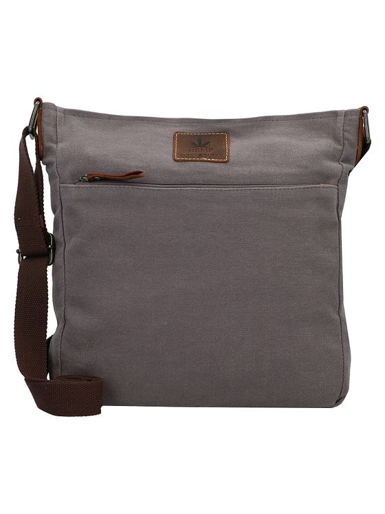 Greenburry Vintage skuldertaske i hamp 29 cm