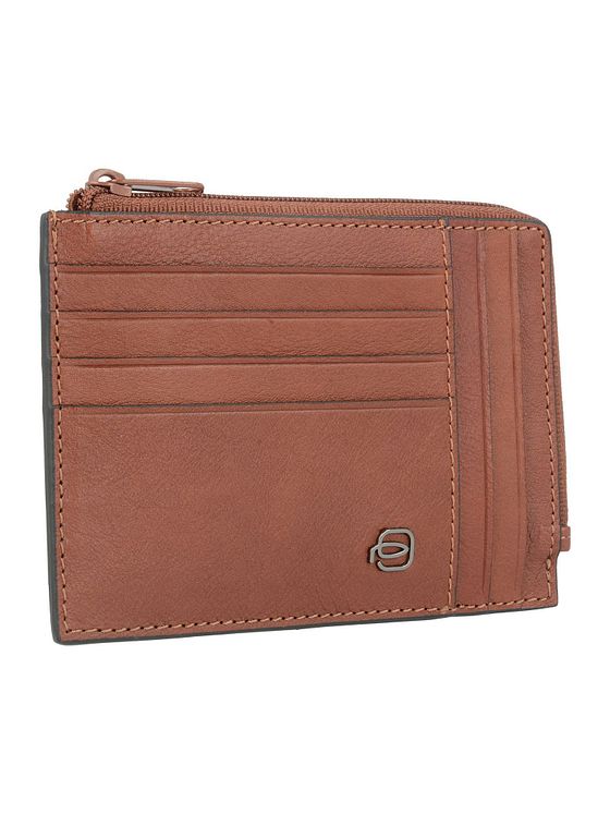 Piquadro Sort firkantet kreditkortholder RFID-læder 12,5 cm