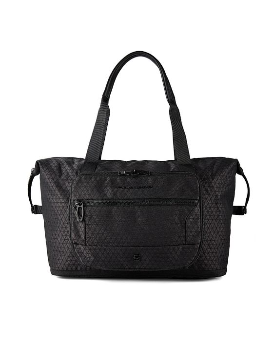 Piquadro Hex Skuldertaske 28 cm med strækfold