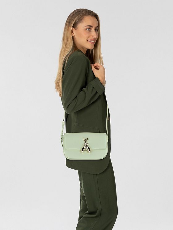 Patrizia Pepe Essential Fly Skuldertaske Læder 22 cm