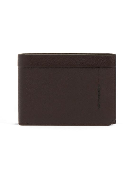 Piquadro Russel Cartera Bloqueo RFID Piel natural 13 cm Piquadro Russel Cartera Bloqueo RFID Piel natural 13 cm