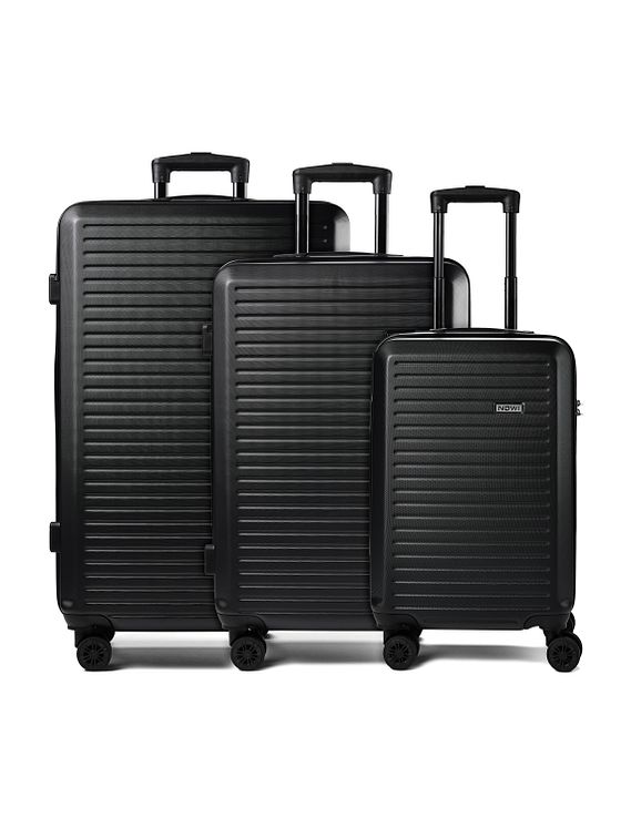 NOWI Grand Canaria 4-Rollen Kofferset 3tlg. mit Doppelrollen