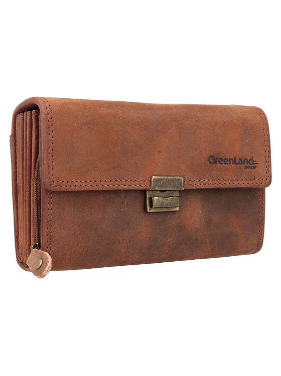 Greenland Nature Montenegro tjenerpung RFID-læderpung 16,5 cm