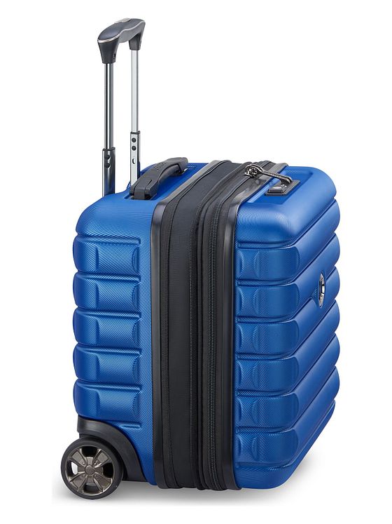 Delsey Paris Shadow 5.0 4-hjulet business trolley 38 cm laptoprum med udvidelsesfold