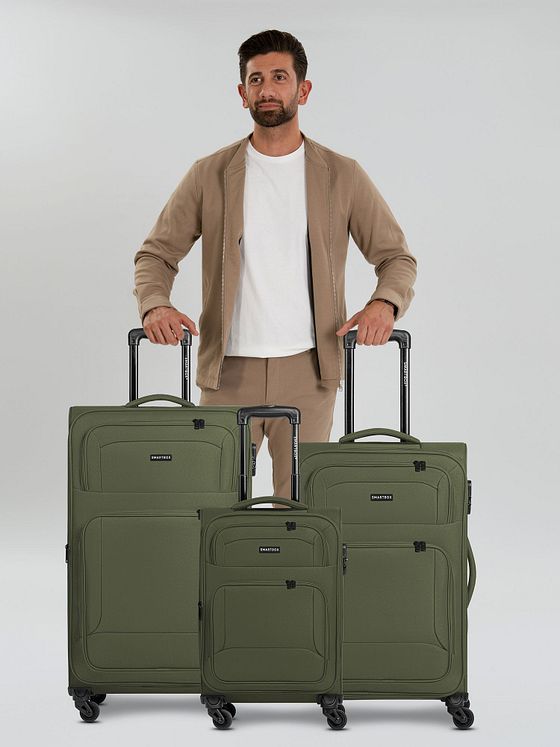 Smartbox Edition 04 4 hjul Kuffert 3-delt med strækfold Smartbox Edition 04 4 hjul Kuffert 3-delt med strækfold