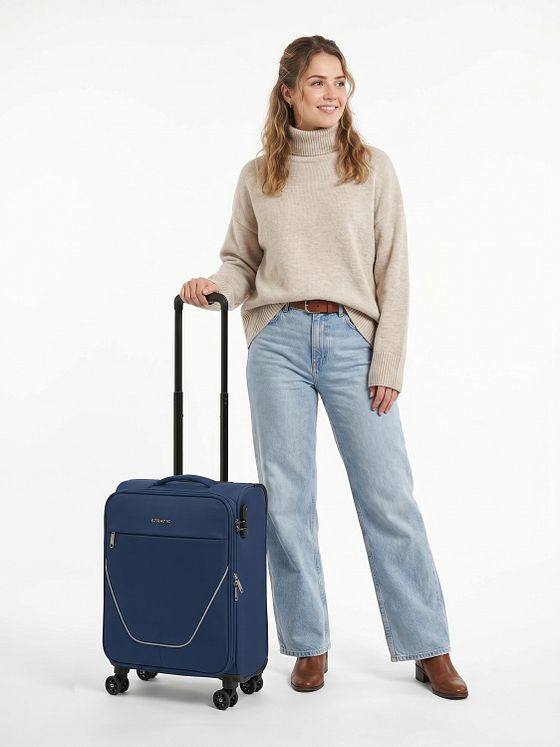 Stratic taska 4 ruedas Maleta de cabina S 55 cm Con asa expansible Stratic taska 4 ruedas Maleta de cabina S 55 cm Con asa expansible