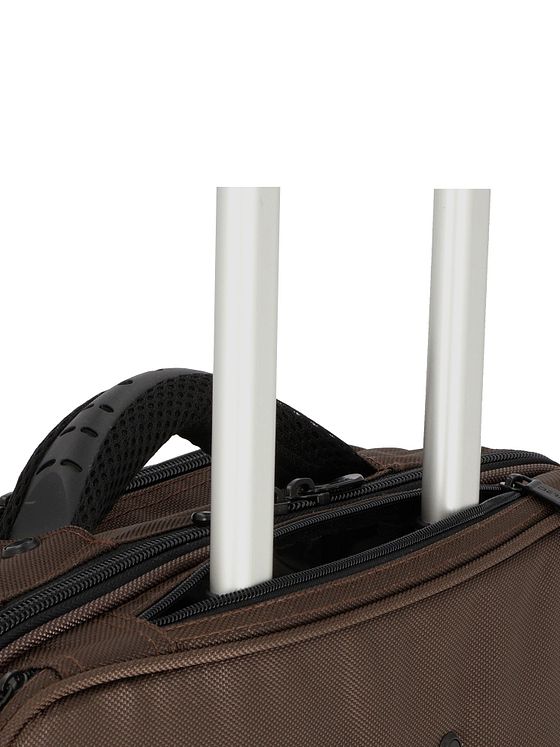 Dermata 2 kolečka Business vozík 41 cm Kapsa na notebook