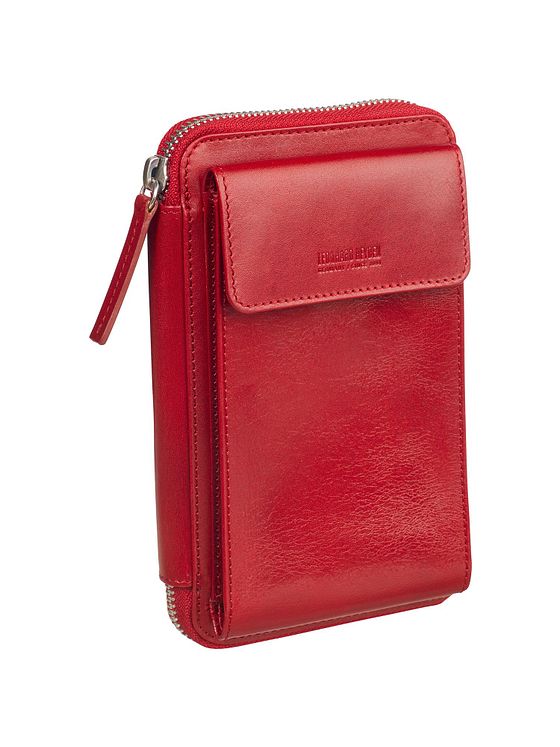 Leonhard Heyden Cambridge mobiltelefontaske i læder 11 cm