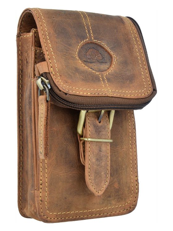 Greenburry Vintage bæltetaske i læder 10 cm Greenburry Vintage bæltetaske i læder 10 cm