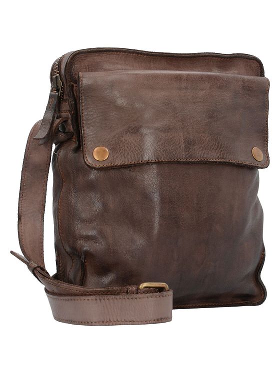 Harold's Sadelskuldertaske i læder 21 cm