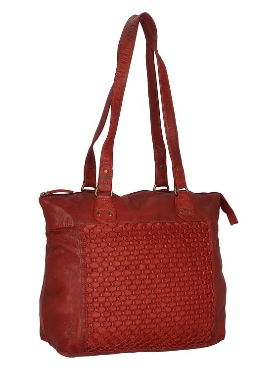 Greenland Nature Femi & Nine-skuldertaske i læder 35 cm