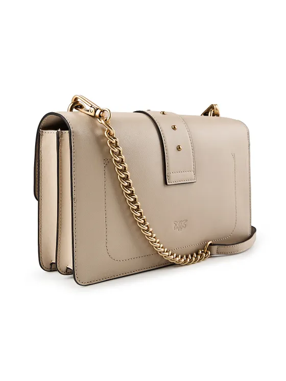 PINKO Love One Crossbody-laukku Nahka 27 cm
