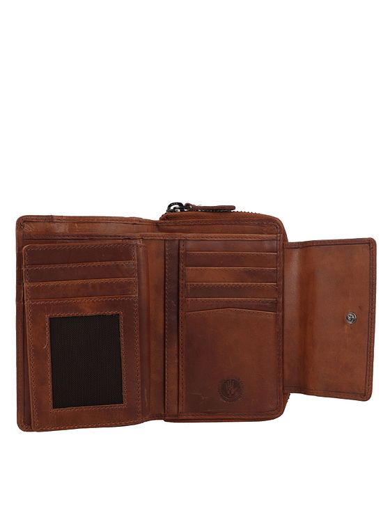 Greenburry Newport Pung RFID-beskyttelse Læder 14 cm