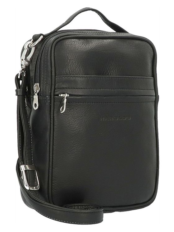 Harold's Landlig håndtaske i læder 18 cm