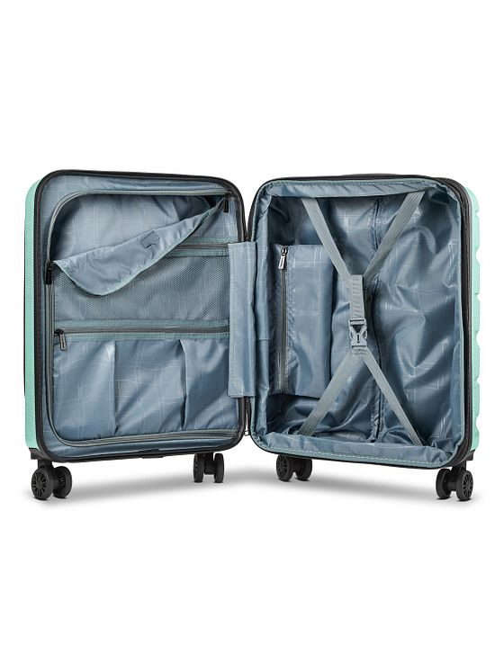 Franky Munich 4.0 4 ruedas Trolley de cabina 55 cm Compartimento para laptop Con fuelle expandible