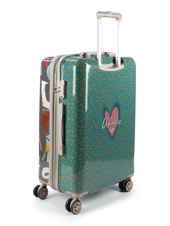 Anekke Muse 4 hjul Kuffert 2-delt med strækfold