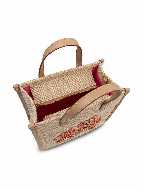 Oilily Zigzag Stripe Nákupní taška 22 cm