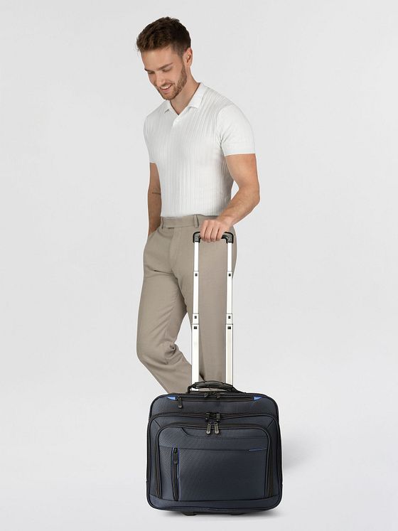 Dermata 2-hjulet business-trolley med 42 cm rum til bærbar computer