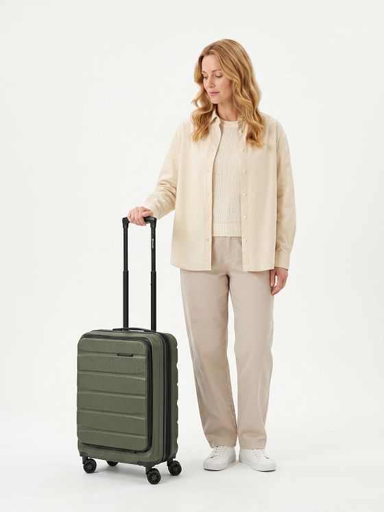 Franky Munich 4.0 4 ruedas Trolley de cabina 55 cm Compartimento para laptop Con fuelle expandible