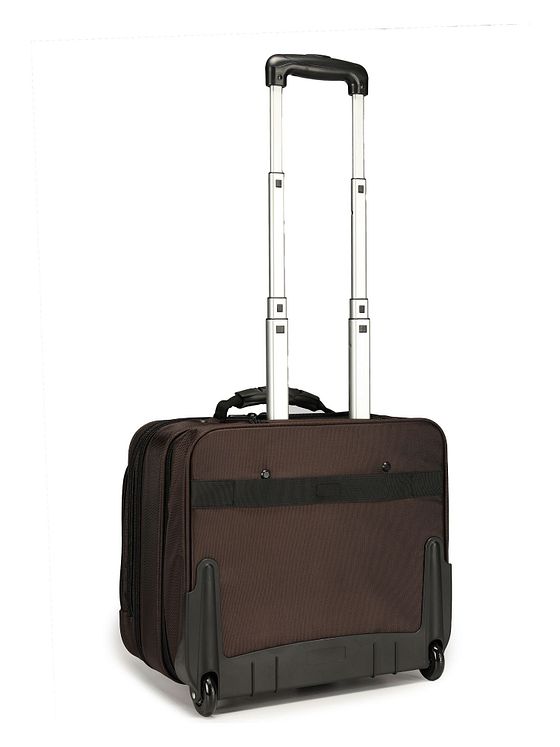 Dermata Obchodní vozík na 2 kolečkách s přihrádkou na notebook 42 cm