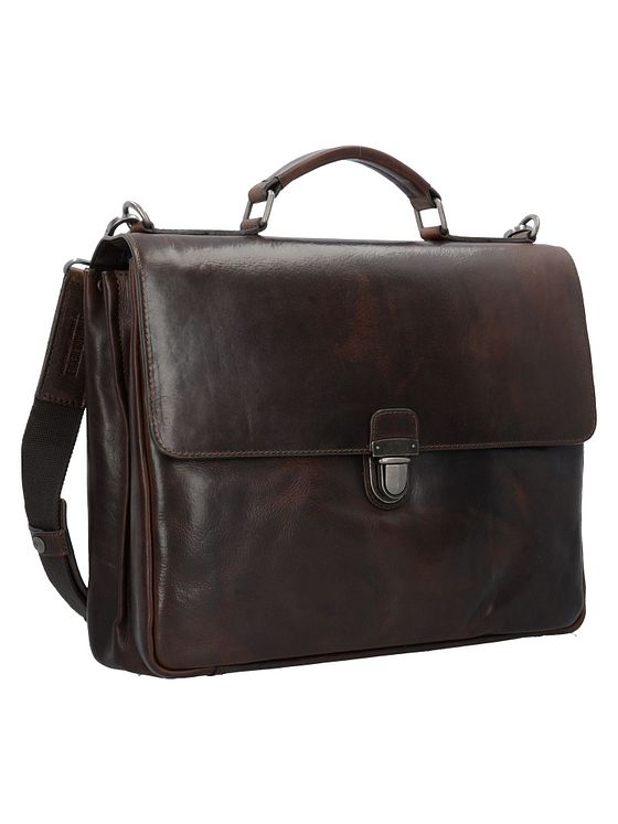 Leonhard Heyden Roma dokumentmappe læder 39 cm rum til bærbar computer