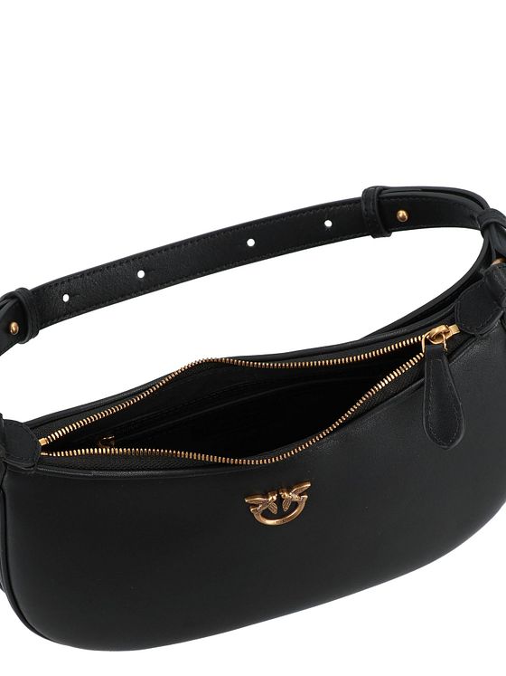 PINKO Half Moon Skuldertaske Læder 26 cm