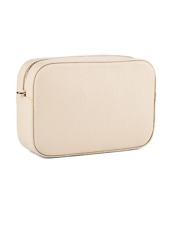 Coccinelle Kožená taška přes rameno Tebe 18 cm