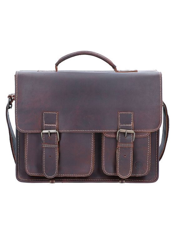 Greenburry Kuffert i læder 39 cm