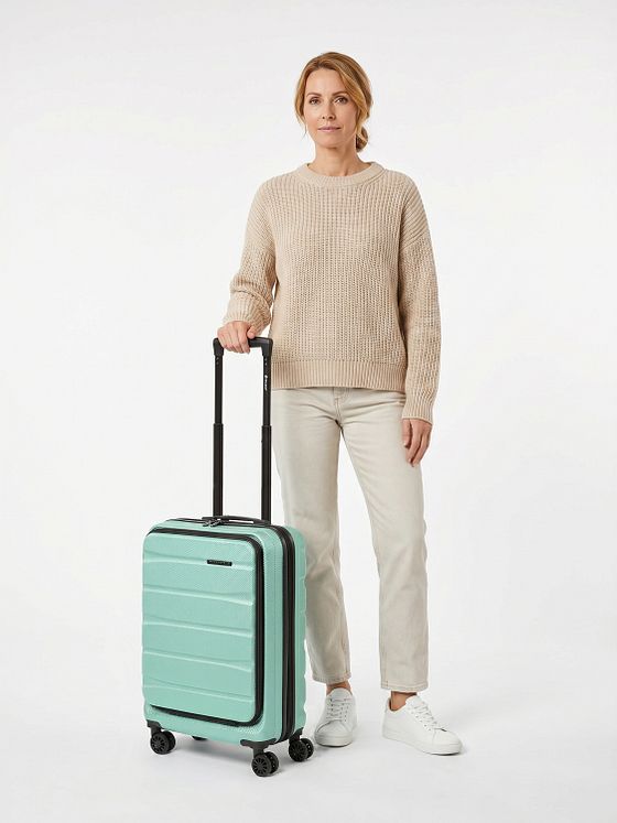 Franky Munich 4.0 4 ruedas Trolley de cabina 55 cm Compartimento para laptop Con fuelle expandible