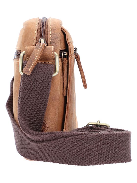 Greenburry Vintage Travel 2 skuldertaske i læder 15 cm Greenburry Vintage Travel 2 skuldertaske i læder 15 cm