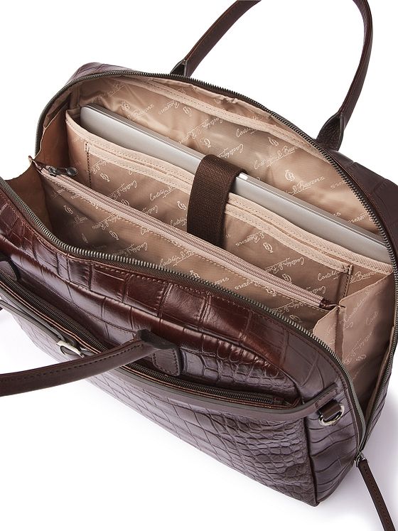 Castelijn & Beerens Lisa Portfölj RFID-skydd Läder 41 cm Laptopfack Castelijn & Beerens Lisa Portfölj RFID-skydd Läder 41 cm Laptopfack