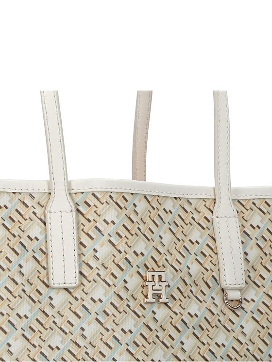 Tommy Hilfiger TH Monoplay Leather Shopper-taske 36 cm Tommy Hilfiger TH Monoplay Leather Shopper-taske 36 cm