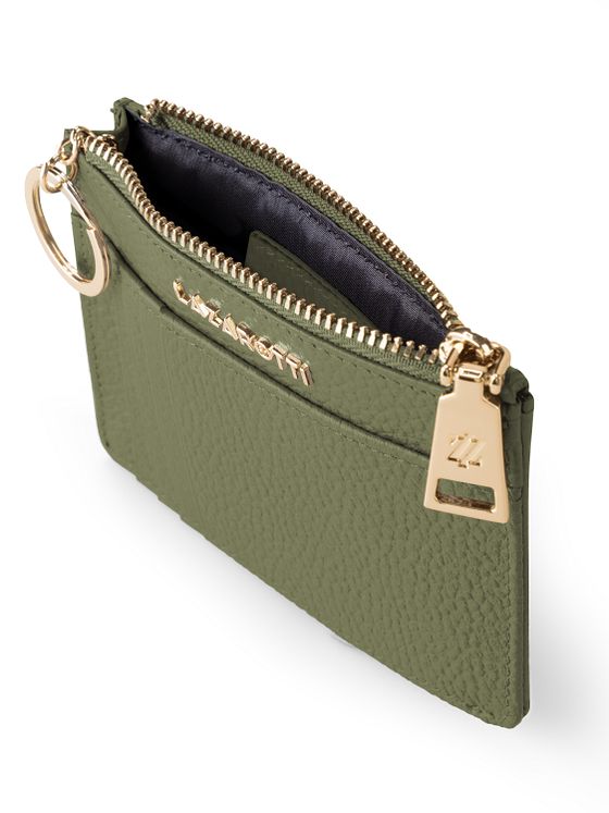 Lazarotti Bologna lædernøgleholder Kortholder i læder 11,5 cm med rum til luftmærker