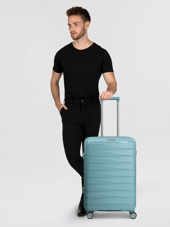 Franky London 4 hjul Trolley M 65 cm med strækfold