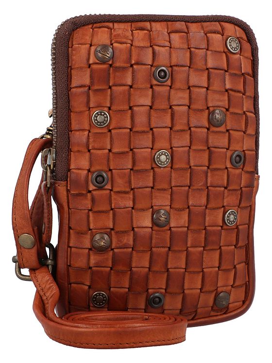 Harbour 2nd Blødt vævet mobiltelefontaske i læder 11 cm Harbour 2nd Blødt vævet mobiltelefontaske i læder 11 cm