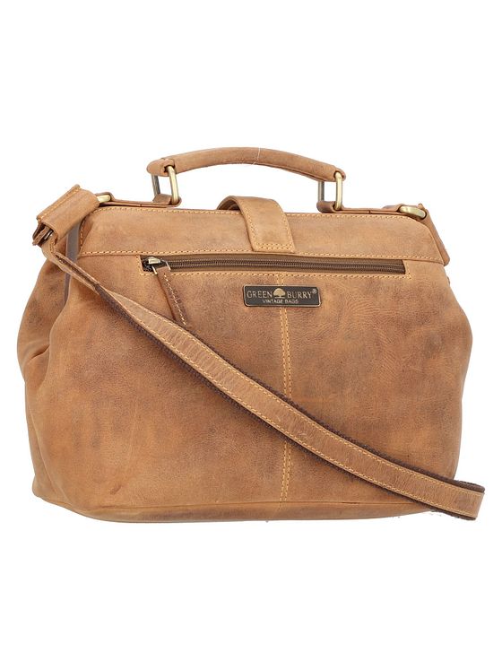 Greenburry Vintage håndtaske i læder 31 cm Greenburry Vintage håndtaske i læder 31 cm