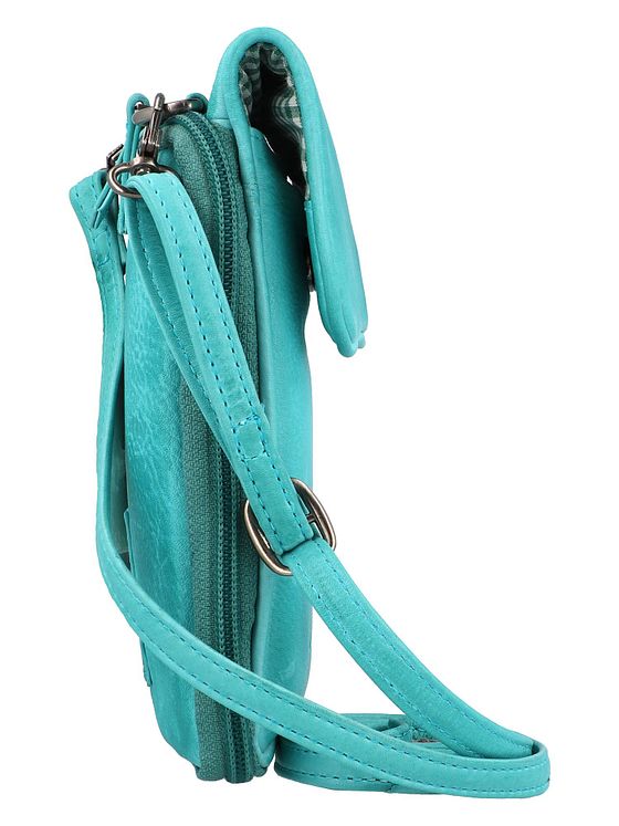 Jack Kinsky Nassau mobiltaske RFID læder 9,5 cm