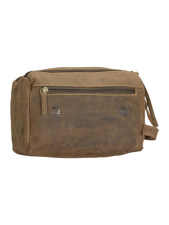 Greenburry Vintage Kultur-taske Læder 23 cm