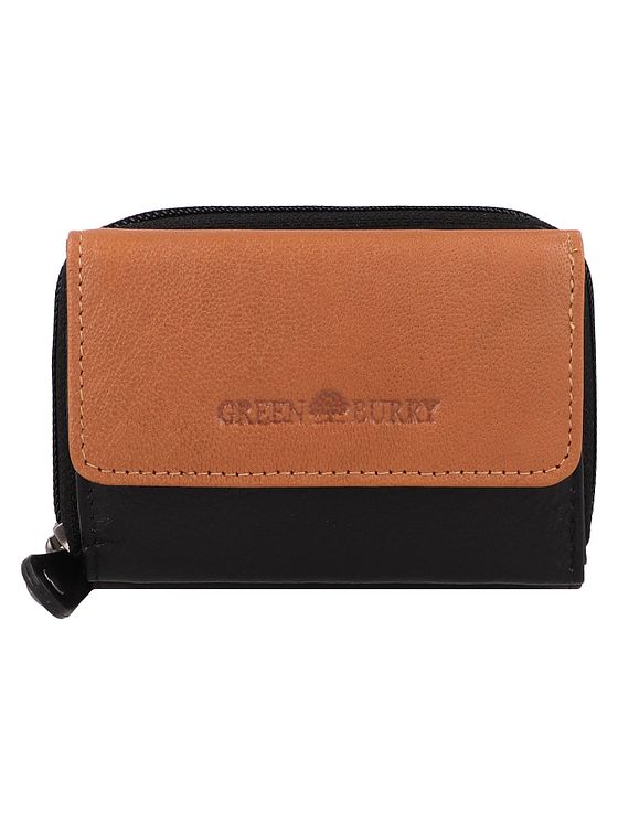 Greenburry Nappa Pung RFID-beskyttelse Læder 11 cm